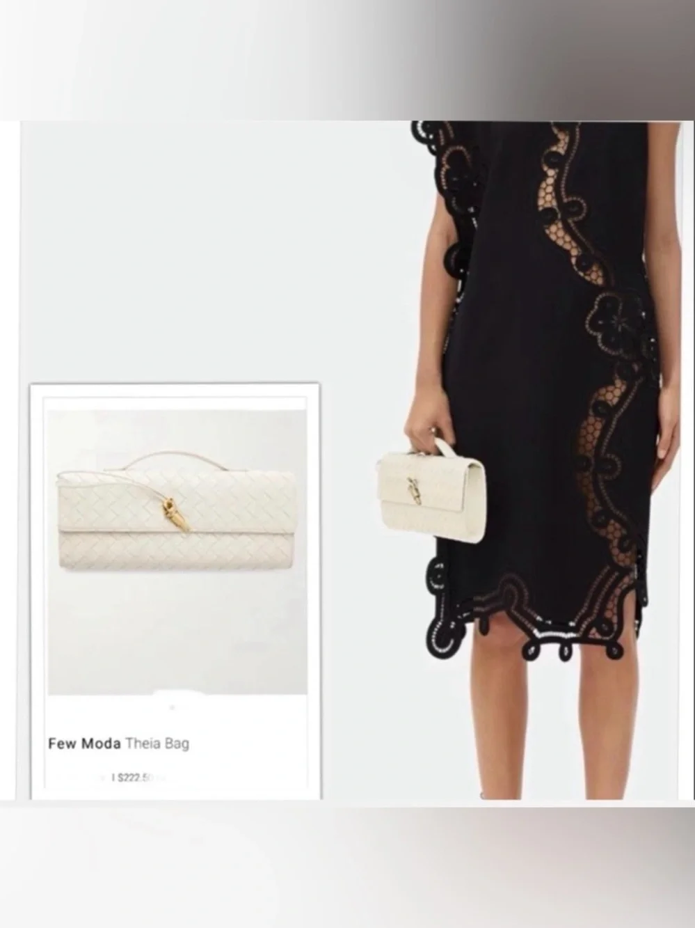 East West chic white